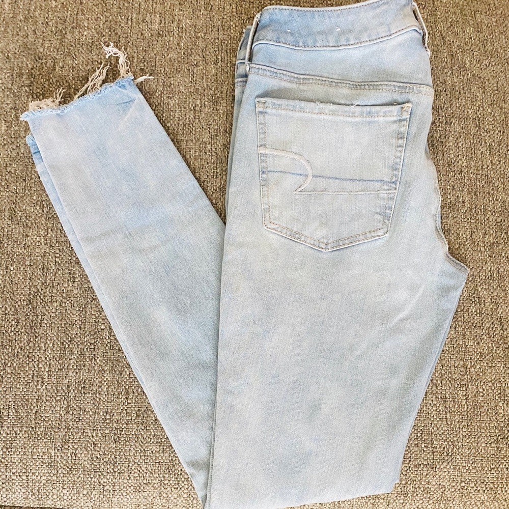 American Eagle jeans light blue